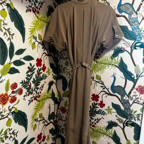 Byron Lars Zip Twist Front Dress in Saddle Size 12 - Picture 3 of 8